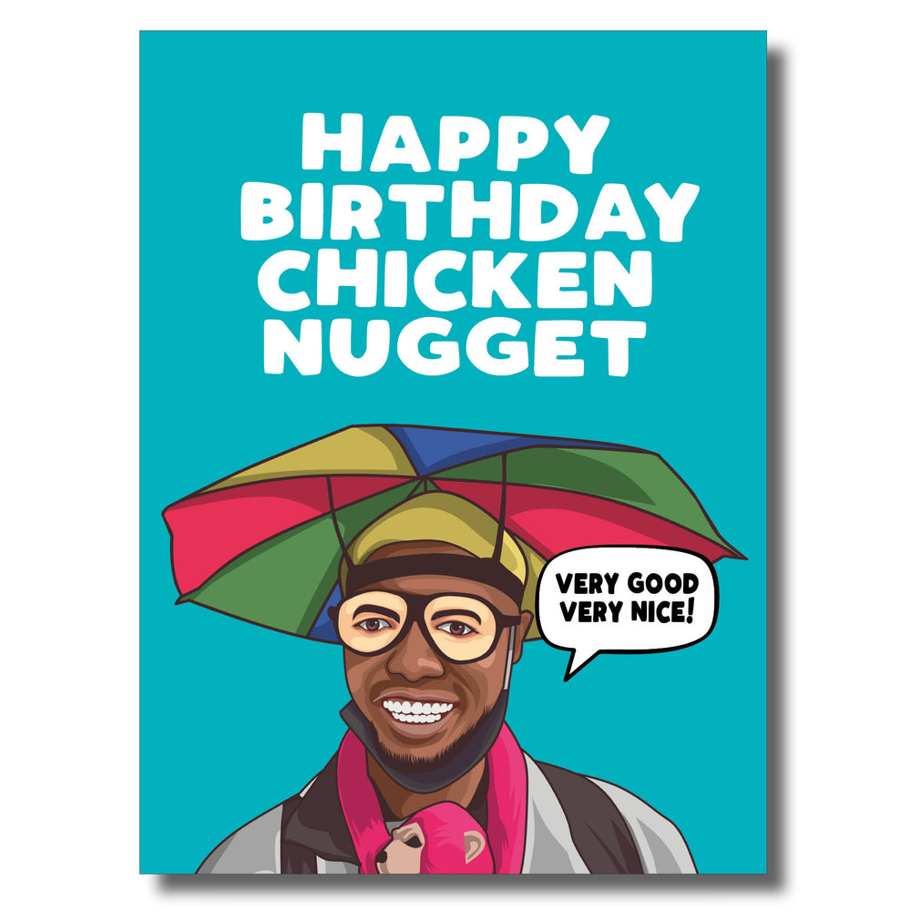 Chicken Nugget Birthday Card #1 image
